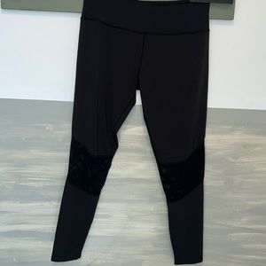 Xl workout pants with nesh inserts